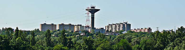 Látkép a víztoronyról